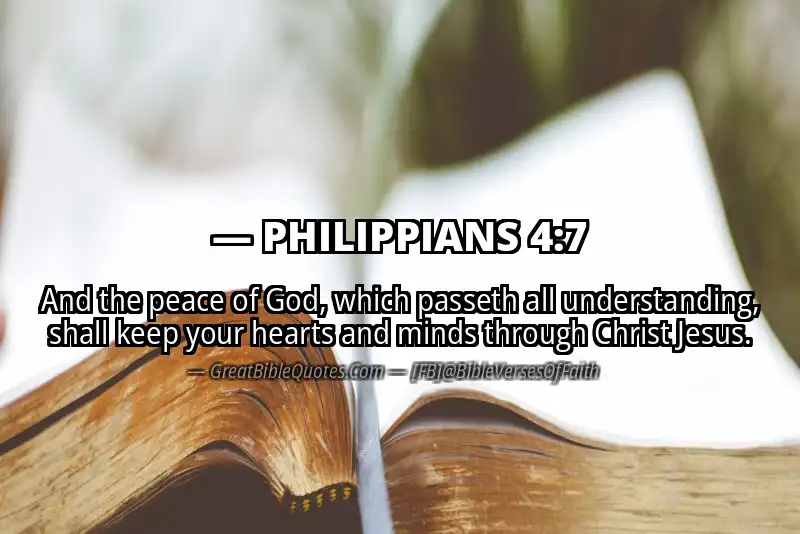 Image for PHILIPPIANS 4:7 Bible verse