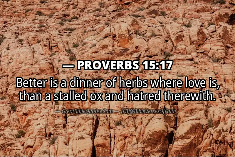 Image for PROVERBS 15:17 Bible verse