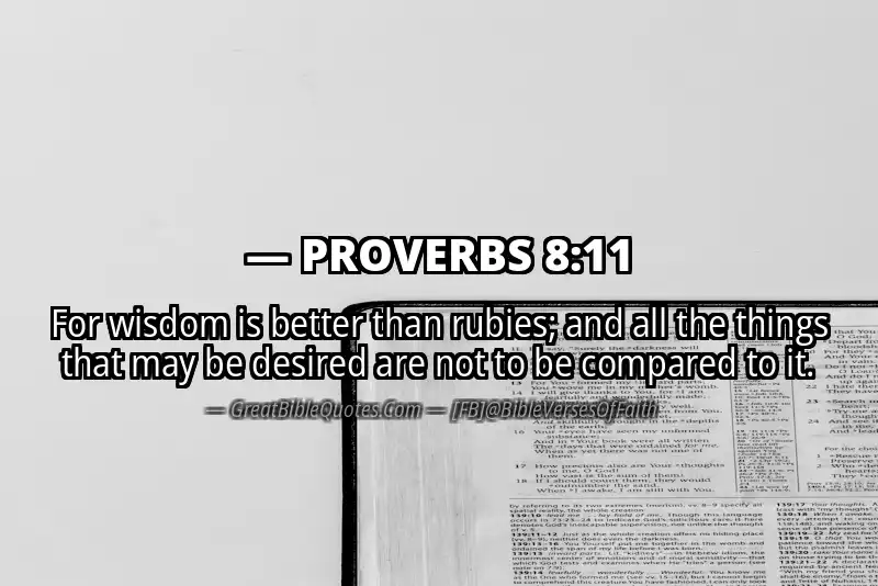 Image for PROVERBS 8:11 Bible verse