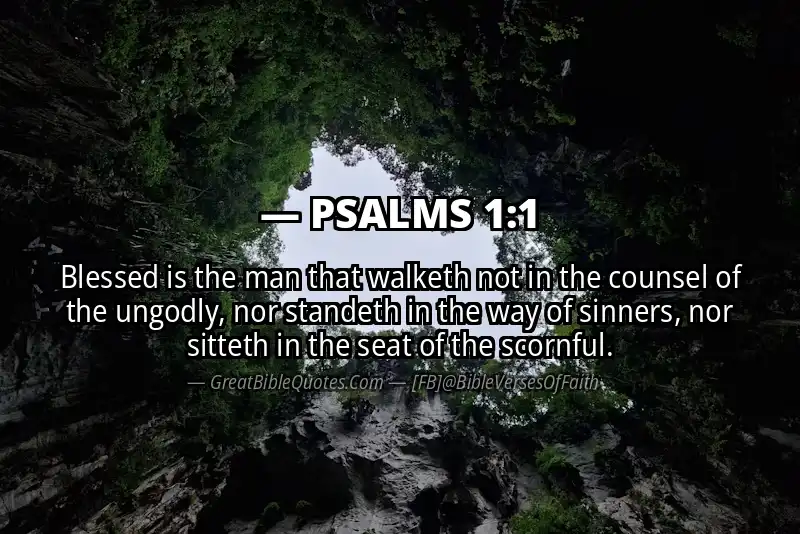 PSALMS 1:1 Verse