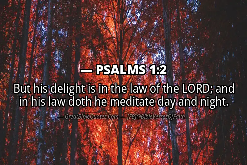 PSALMS 1:2 Verse
