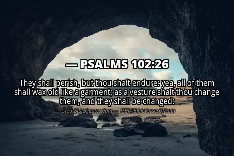 PSALMS 102:26 Verse