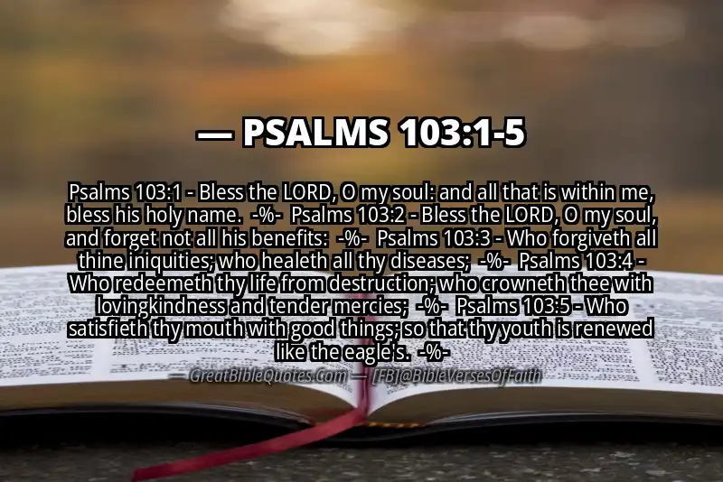 Image for PSALMS 103:1-5 Bible verse