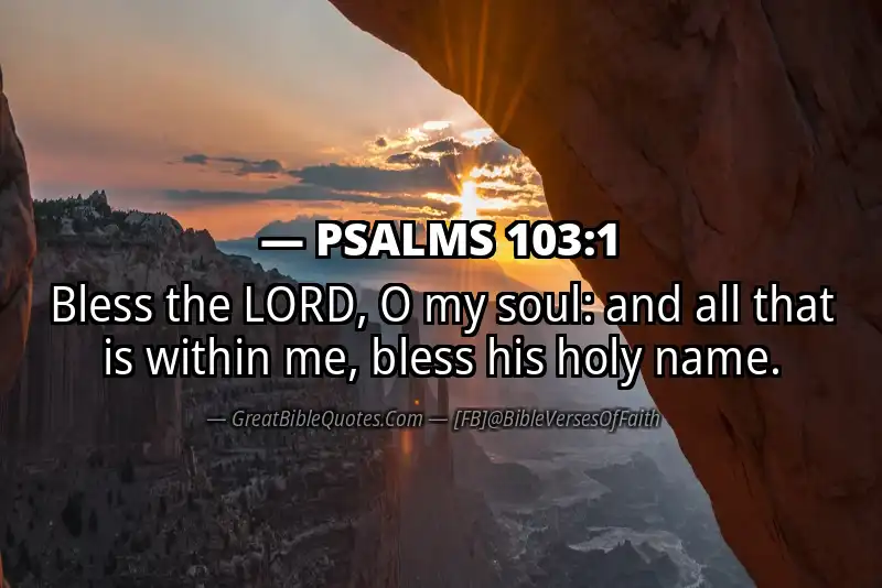 PSALMS 103:1 Verse