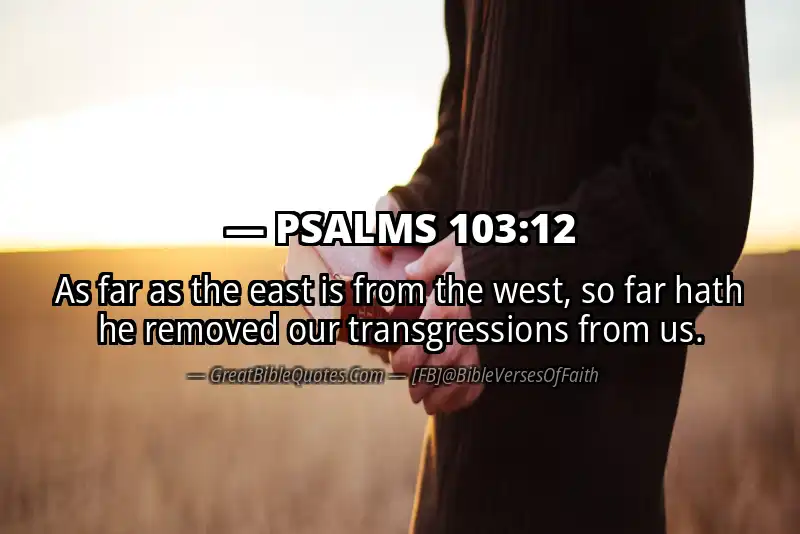 Image for PSALMS 103:12 Bible verse