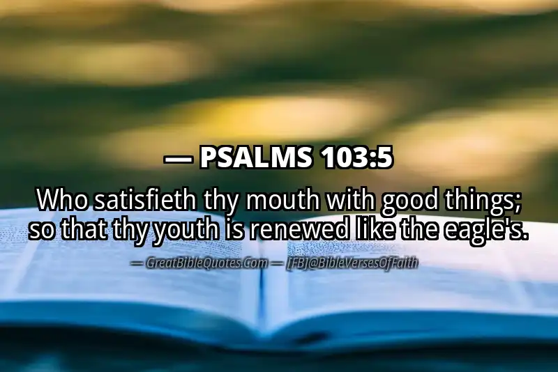 PSALMS 103:5 Verse