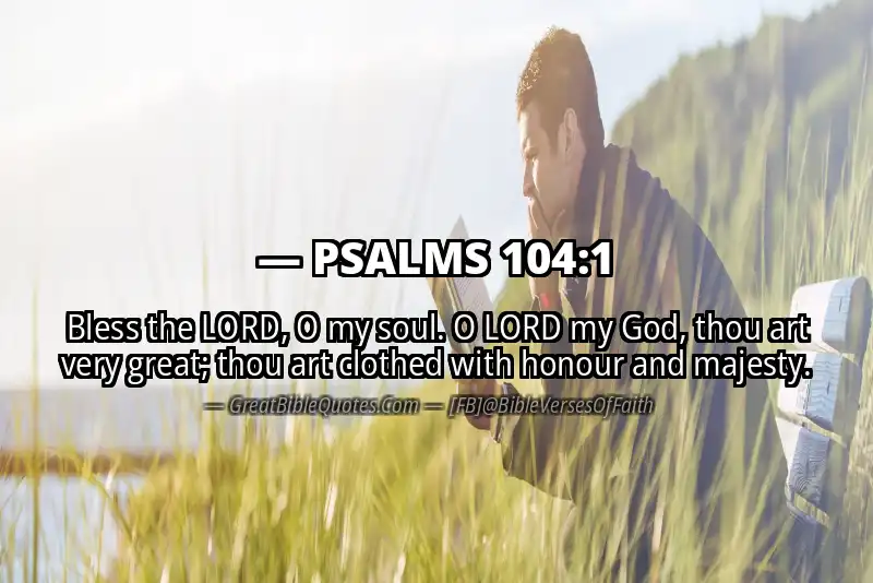 PSALMS 104:1 Verse