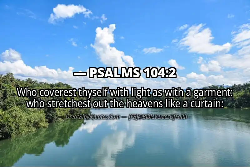 PSALMS 104:2 Verse