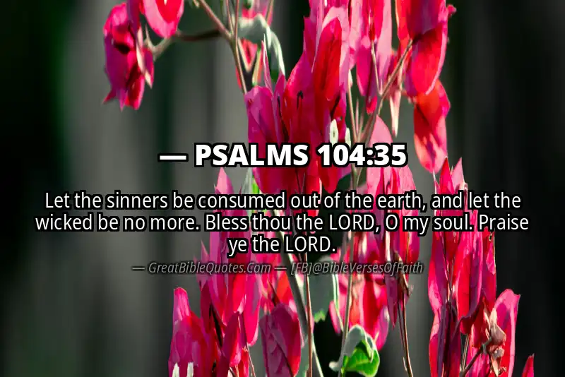PSALMS 104:35 Verse