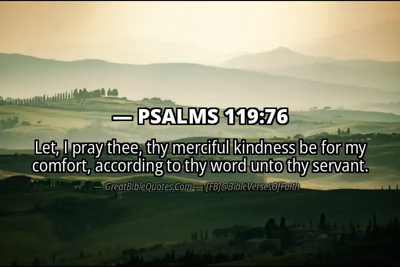 PSALMS 119:76 Verse