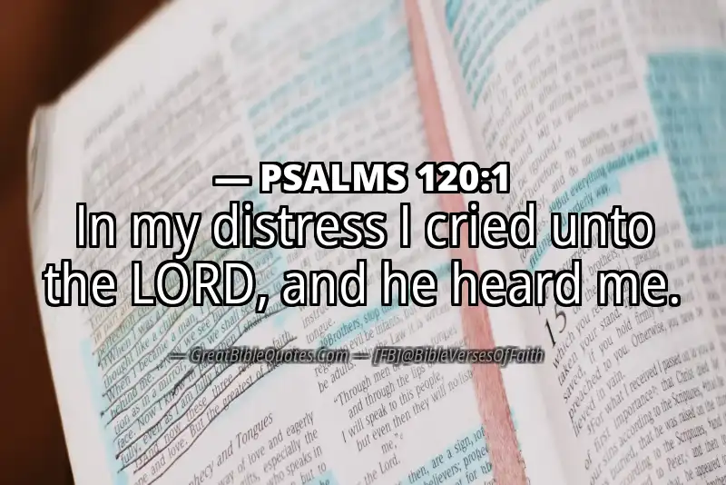 PSALMS 120:1 Verse