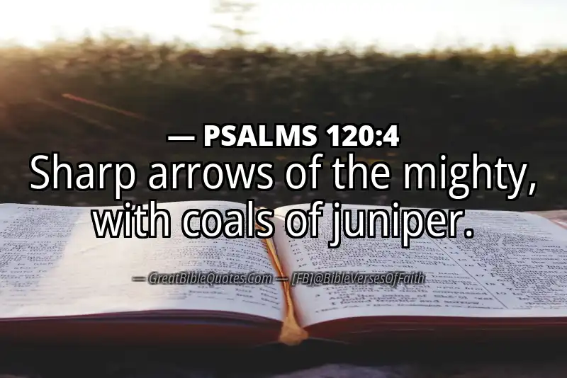PSALMS 120:4 Verse