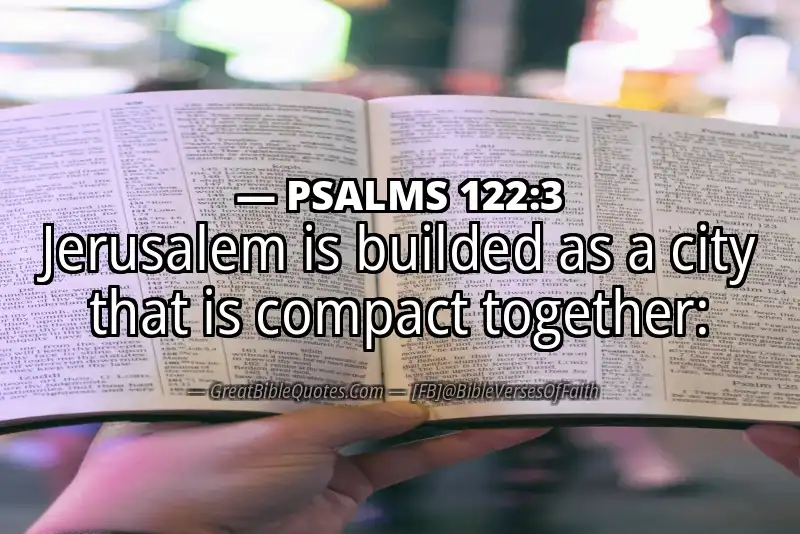 PSALMS 122:3 Verse