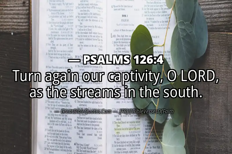 PSALMS 126:4 Verse