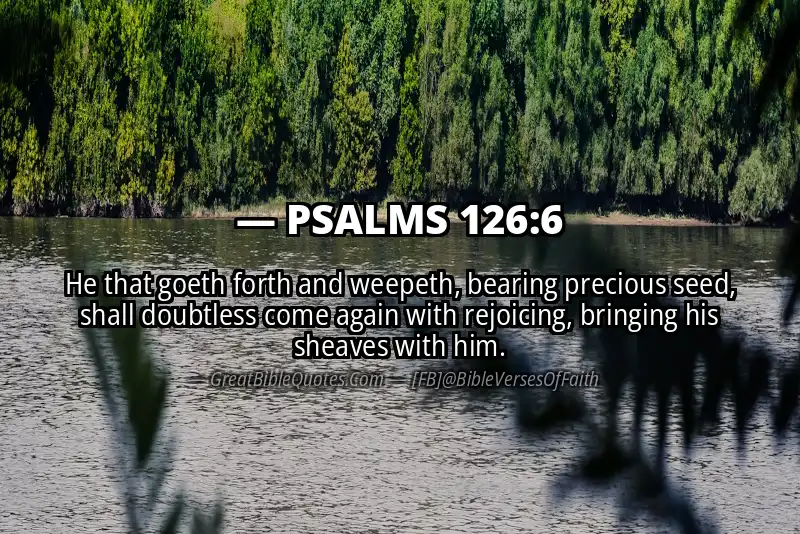 PSALMS 126:6 Verse