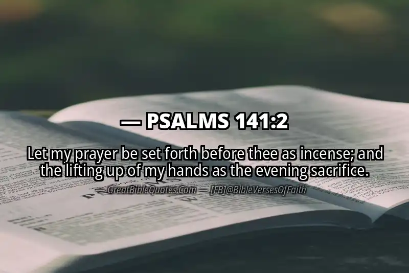PSALMS 141:2 Verse
