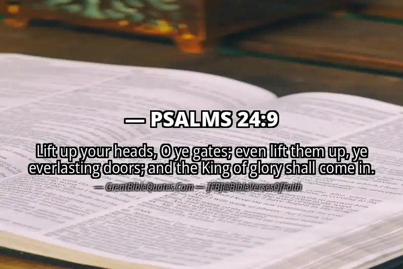 PSALMS 24:9 Verse