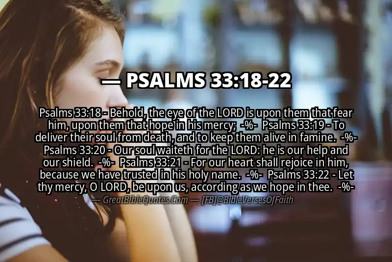 Image for PSALMS 33:18-22 Bible verse