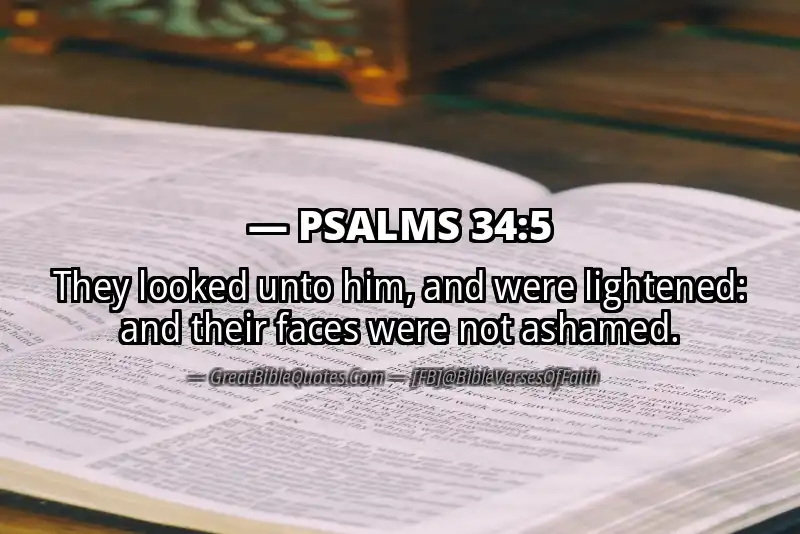 PSALMS 34:5 Verse