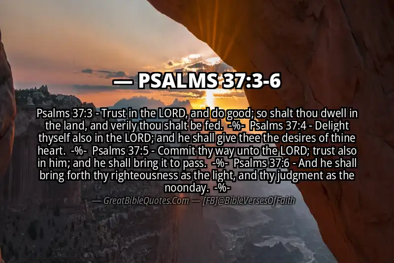 Image for PSALMS 37:3-6 Bible verse