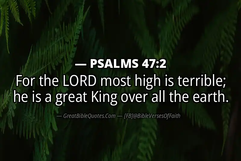 PSALMS 47:2 Verse Image