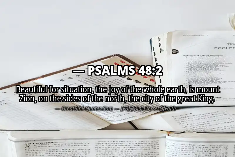 PSALMS 48:2 Verse Image