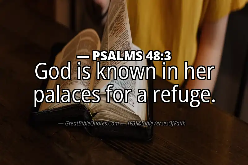 PSALMS 48:3 Verse