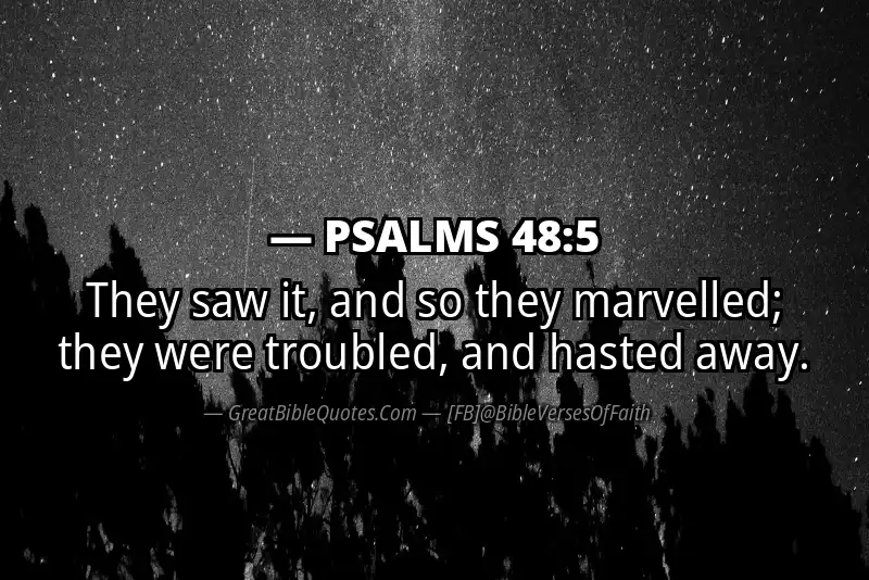 PSALMS 48:5 Verse