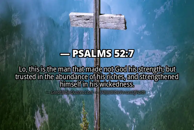 PSALMS 52:7 Verse
