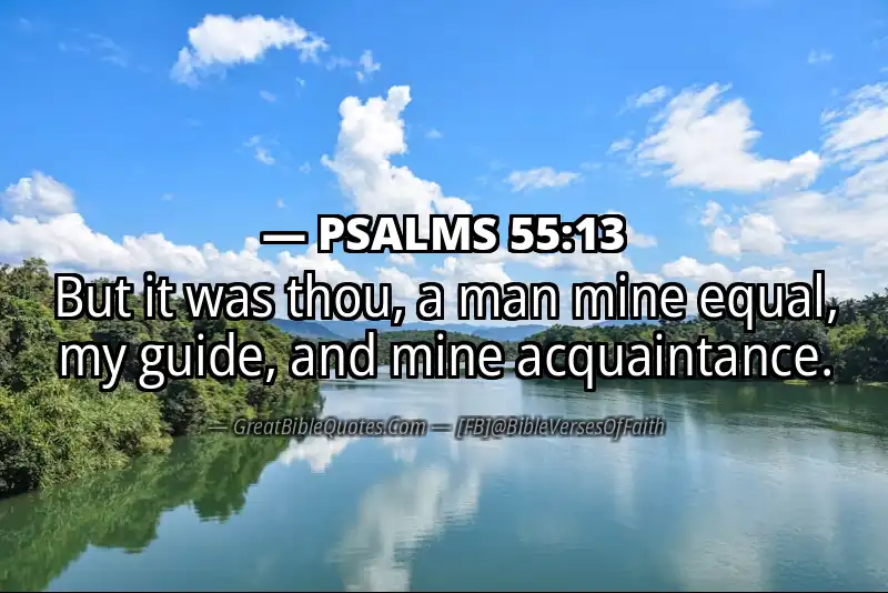 PSALMS 55:13 Verse