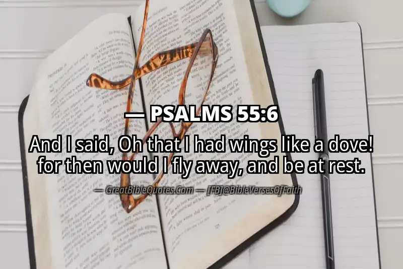 PSALMS 55:6 Verse