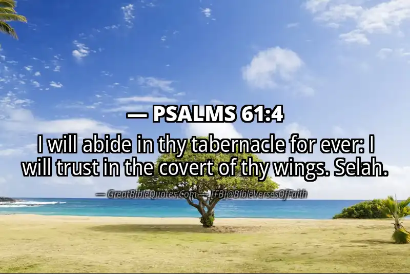 PSALMS 61:4 Verse Image