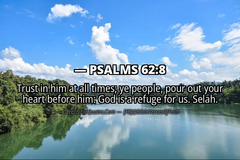 PSALMS 62:8 Verse