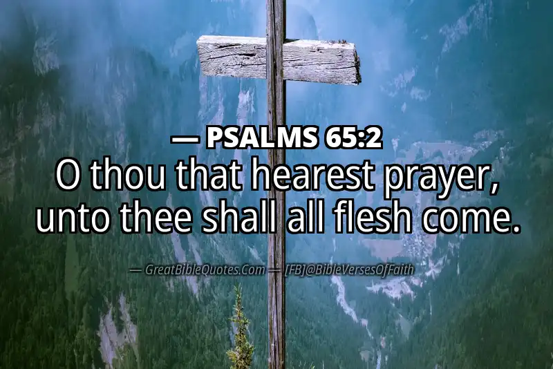 PSALMS 65:2 Verse