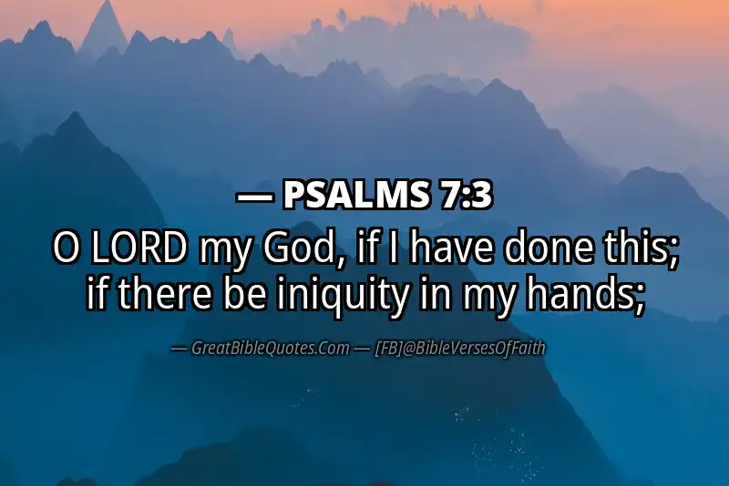 PSALMS 7:3 Verse