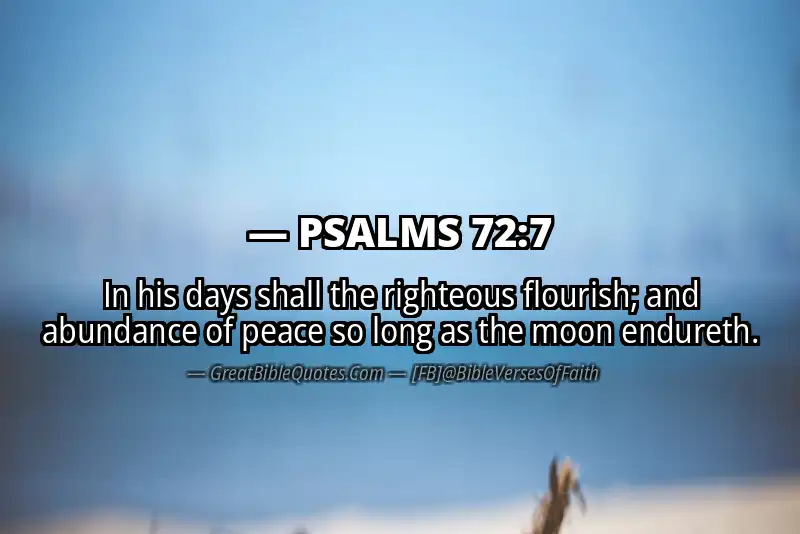 Image for PSALMS 72:7 Bible verse