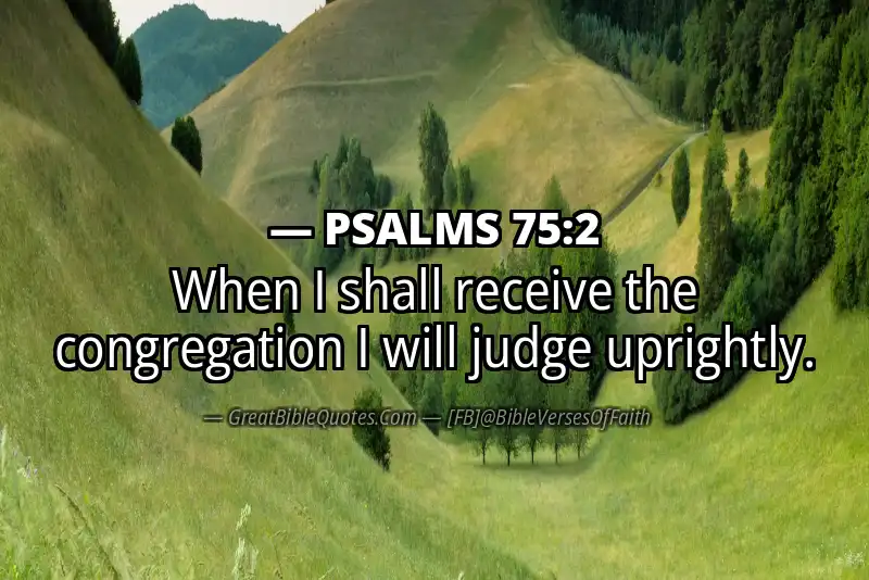 PSALMS 75:2 Verse