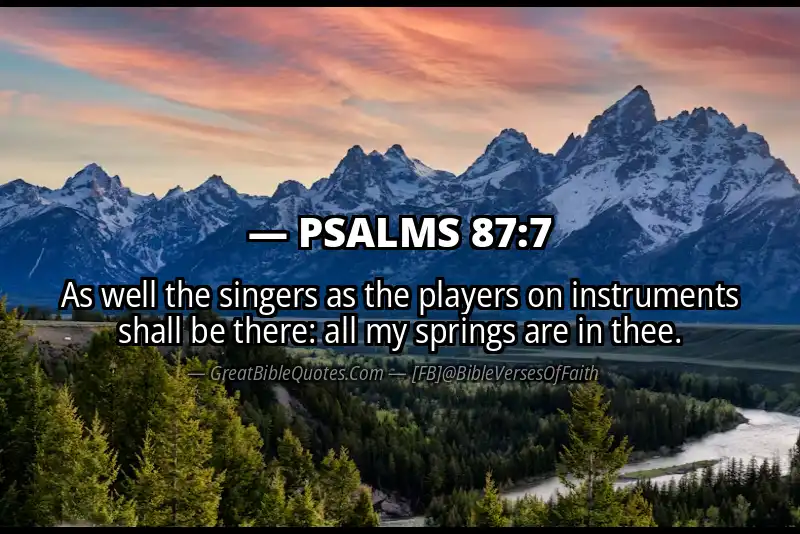 PSALMS 87:7 Verse