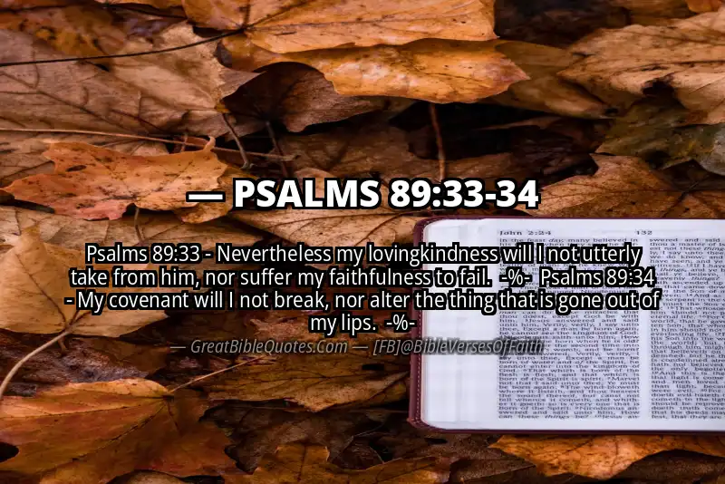 Image for PSALMS 89:33-34 Bible verse