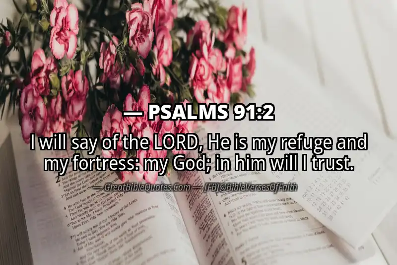 PSALMS 91:2 Verse