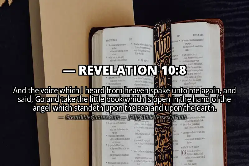 REVELATION 10:8 Verse