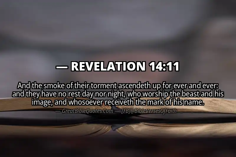 REVELATION 14:11 Verse