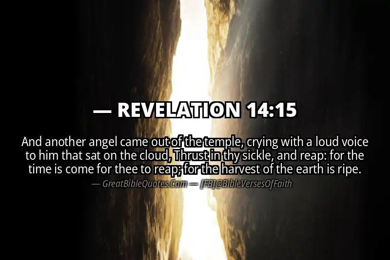 REVELATION 14:15 Verse