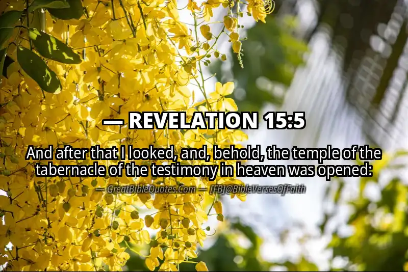 REVELATION 15:5 Verse