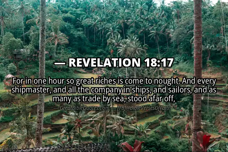 Bible verse: REVELATION 18:17 Image