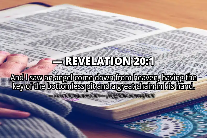 REVELATION 20:1 Verse