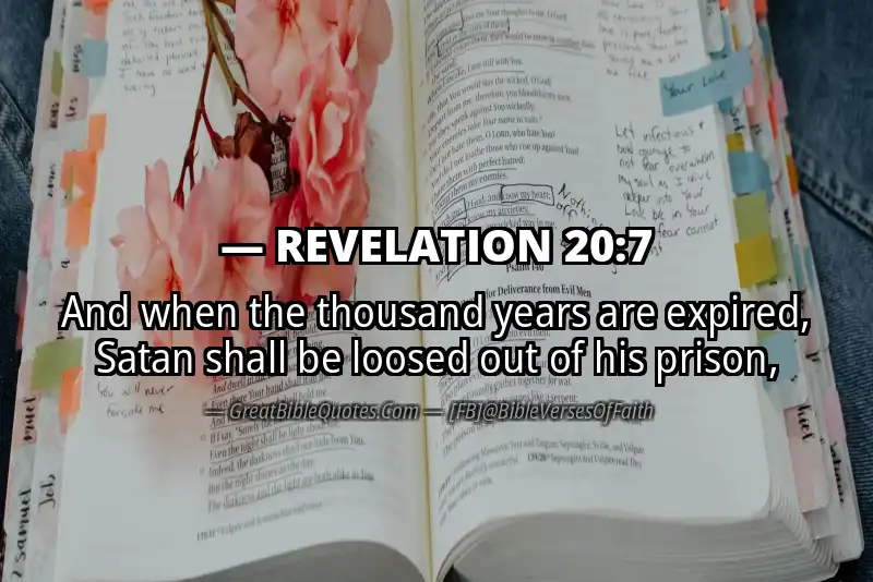 REVELATION 20:7 Verse