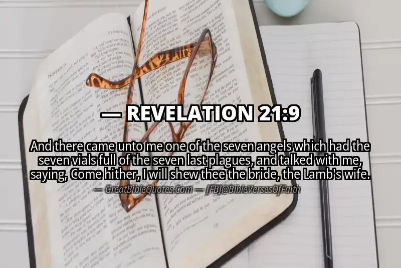 Bible verse: REVELATION 21:9 Image