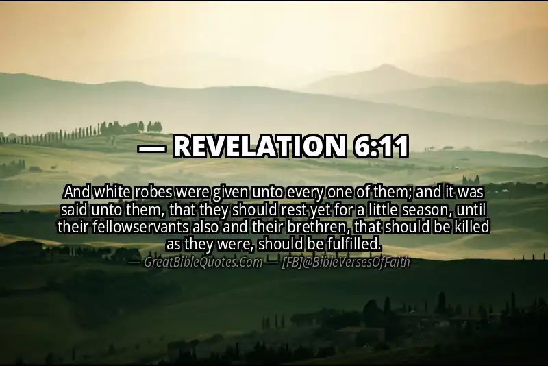 REVELATION 6:11 Verse