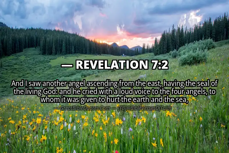 Bible verse: REVELATION 7:2 Image